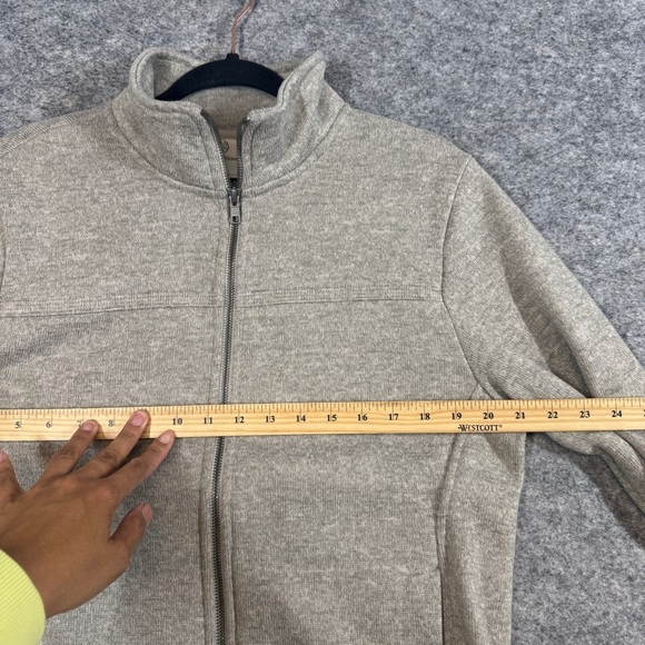 Field & Stream Heather Gray Full Zip Fleece Lightweight Outdoor Jacket Men’s M - Picture 4 of 15